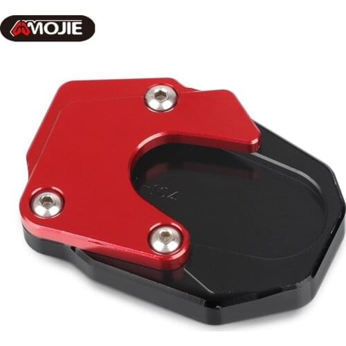 For SUZUKI V-STROM 1050/XT 2020-2021 CNC Aluminum Motorcycle Side Stand Enlarger Kickstand Enlarge Plate Pad Accessories