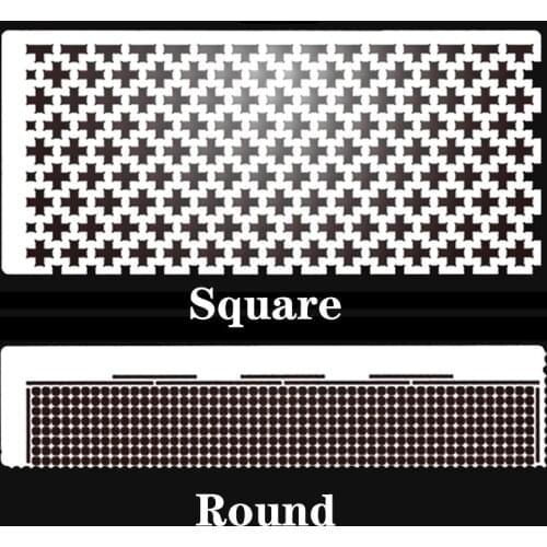 Square Painting Tool Ruler Stainless Steel DIY Drawing Ruler Blank Grids For Full Partial Drill 5D Diamond Painting Accessories