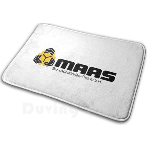 Maas Biolabs ( Neuromancer ) Soft Non-Slip Mat Rug Carpet Cushion Neuromancer Hacker Cyberspace Electronics Logo Matrix