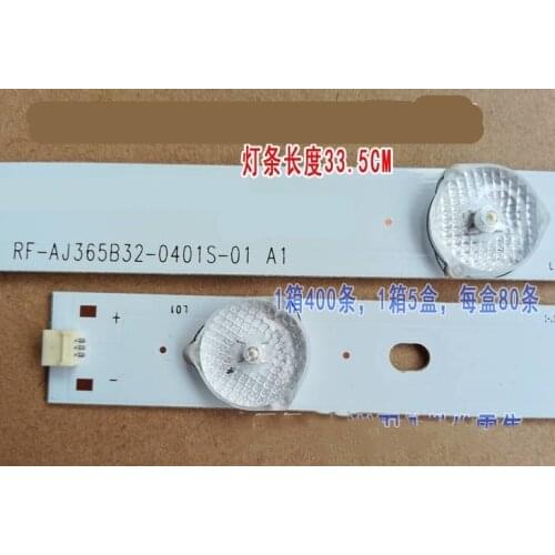 New 4 PCS*4 LEDs*6V 335mm*16mm LED backlight strip RF-AJ365B32-0401S for 32 inch 40 inch 42 inch TV