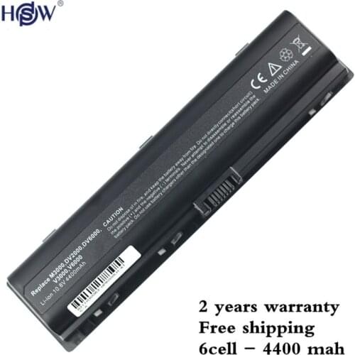 New 6 cell Laptop Battery for HP Pavilion dv2000 v3000 440772-001 DV6000 DV6700 HSTNN-W34C, HSTNN-W20C, HSTNN-C17C, HSTNN-IB42