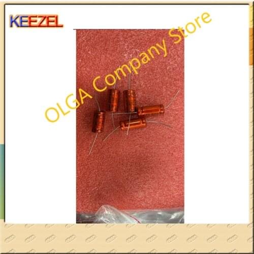 Genuine 2.2 / 3.3 / 4.7 / 6.8 / 10/22 ~ 47UF 100V axial electrodeless NP aluminum electrolytic capacitor 10PCS -1lot