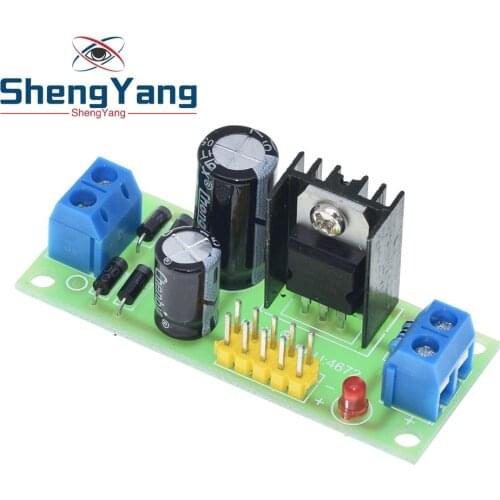 ShengYang L7805 LM7805 Step Down Converter Board 7.5V-20V To 5V Regulator Buck Power Supply Module For Arduino