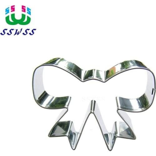 Direct Selling,Beautiful Female Bow Tie Shape Cake Decorating Fondant Cutters Tools,Fashion Cake Cookie Biscuit Baking Molds