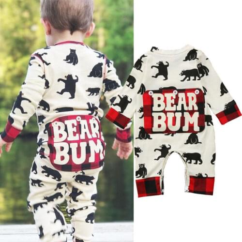 Pudcoco Newborn Baby Boys Girl Clothes Dinosaur print Rompers Jumpsuit Infant Baby Clothing Outfit