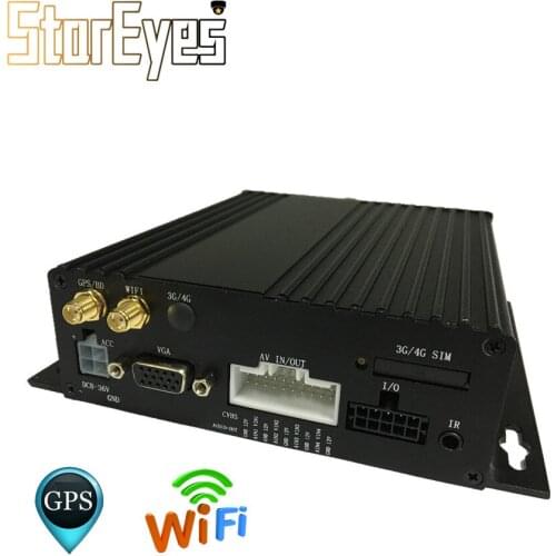 School Bus Taxi Trailer Truck Vehicle Car GPS WIFI AHD 1080P 4CH SD Card Mobile DVR