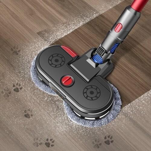 Replaceable Parts Mop Head Dyson V6 / DC V7 V8 V10 V11 Electric Wet And Dry Mop Head With LED Light Mop Pad Water Tank