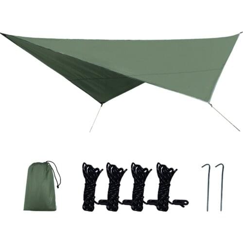 Waterproof Sun Shelter Tent Tarp Anti UV Beach Shade Outdoor Camping Garden Hammock Rain Fly Sunshade Awning Canopy X618D