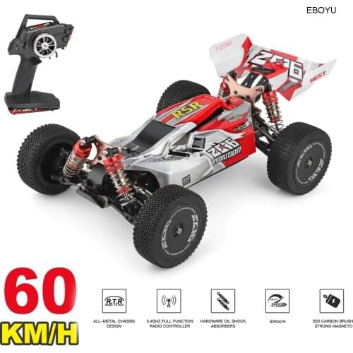 Wltoys RC Car XKS 144001 RC Car 60km/h High Speed 1/14 2.4GHz RC Buggy 4WD Racing Off-Road Drift Car RTR Gift Toy for Kids