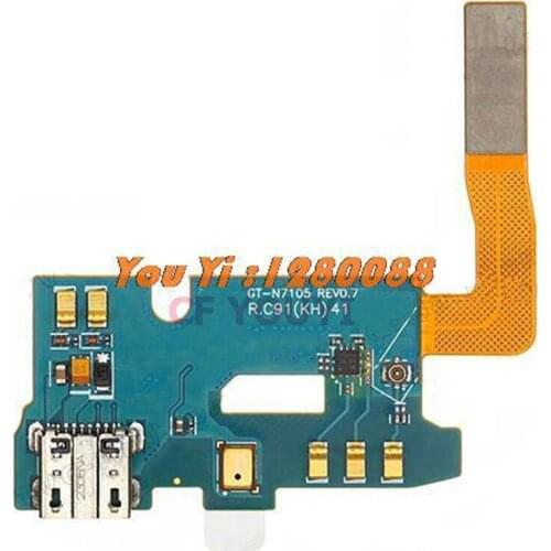 CFYOUYI For Samsung Galaxy Note 2 II N7105 LTE Charging Charger Dock Port Connector USB Flex Cable Ribbon