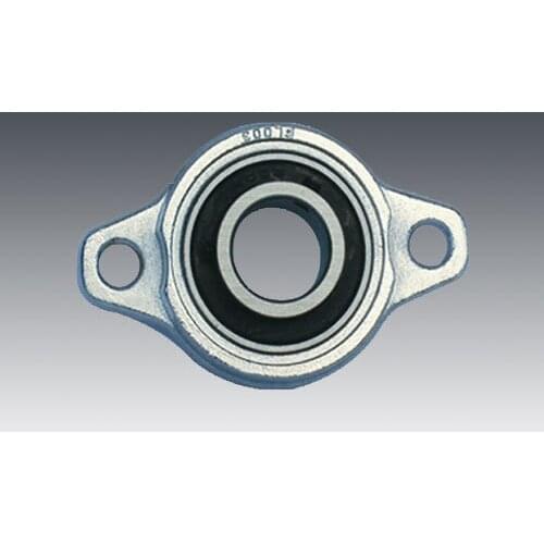10mm shaft mounted bearings UFL000 pillow block bearing housing