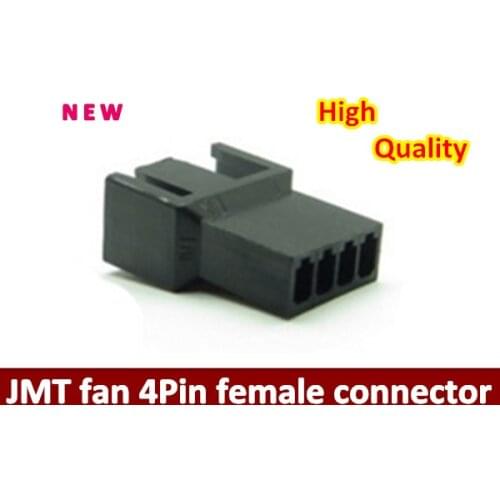 4Pin 4 Pin PWM Fan Female Power Supply Connector plastic shell for male terminals