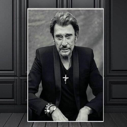 New 5D DIY Diamond Painting Full Square/Round Portrait French Male Singer Rhinestone Embroidery Handmade Art Cross Stitch Gift