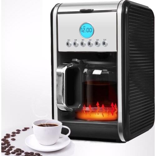American Drip Coffee Maker Household Small Coffee Machine Fully Semi-Automatic Coffee Maker Commercial Coffee Machine