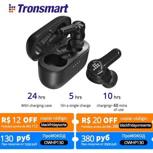 [Active Noise Cancelling] Tronsmart Onyx Apex Wireless Earphones, For Bluetooth 5.2, Qualcomm QCC3040, Support APP Control