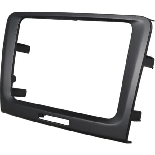 Black 220 X 130 x 210mm 2 Din Car DVD Radio Fitting Dash Panel Fascia Frame for 2009-2014 Skoda Superb