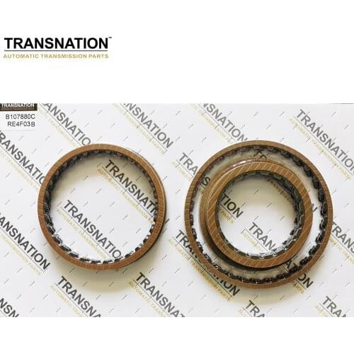 RE4F03B RE4F03V Auto Transmission Friction Kit Clutch Plates For NISSAN Sunny Tiida Sylpy Car Accessories Transnation B107880C