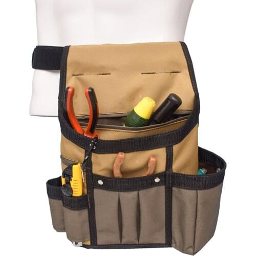 Apron Adjustable Multi-pocket Portable Electrician Carpentry Repairman Tool Storage Waist