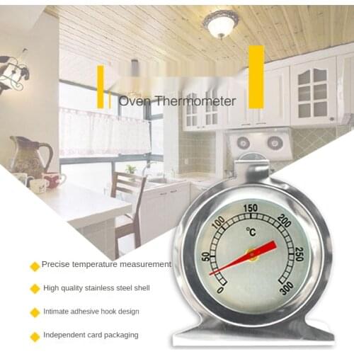 Kitchen Oven Thermometers Stainless Steel Food Meat Dial Mini Thermometer Gauge Baking Temperature Household Supplies Tool