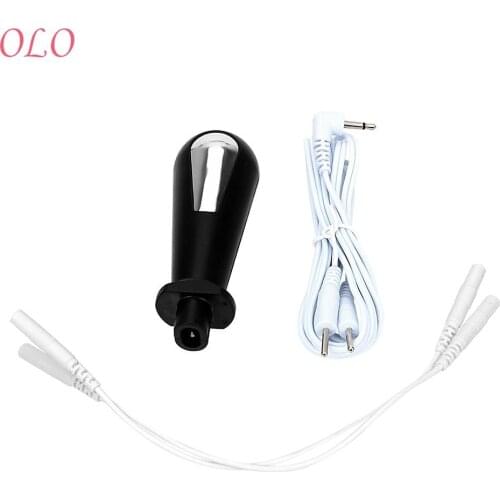 IKOKY Anal Vaginal Plug Medical Themed Toys Sex Products Sex Toys For Men Women Masturbator Electric Shock