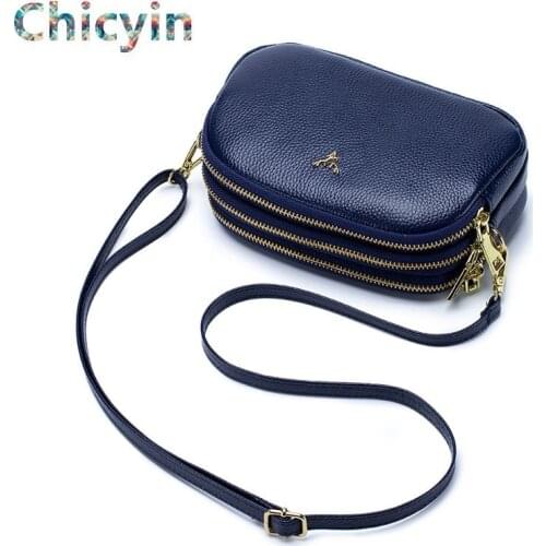 Fashion Shoulder Bag for Women Messenger Bags Ladies Genuine Leather Small Crossbody Bags Female Square Bag Bolsas Feminina Saco