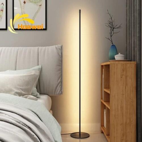 Nordic Led Floor Lamps for Home Living Room Bedroom Decoration Bedside Lamp Minimalism Standing Lamp Indoor Lighting Floor Light