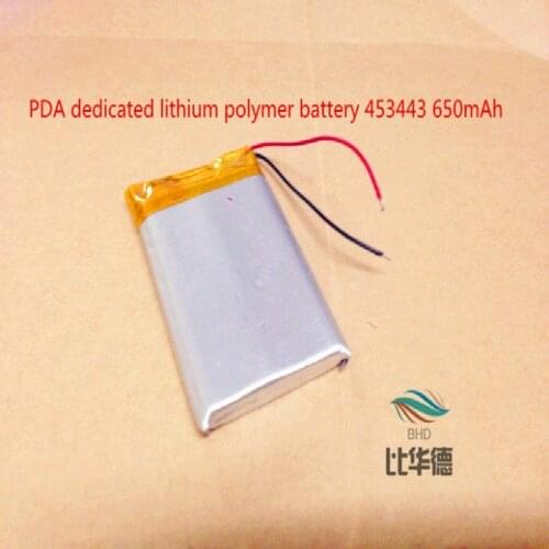 Factory direct audio / tachograph PDA dedicated tablet battery 453443 650mAh