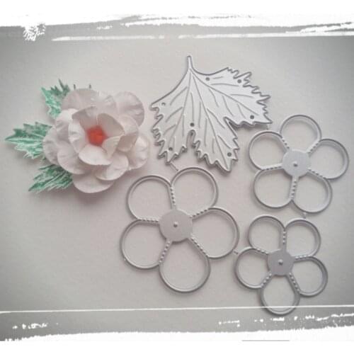 Beautiful Flowers cutting die bow template DIY scrapbook metal cutting die paper card process embossing folder template-4317