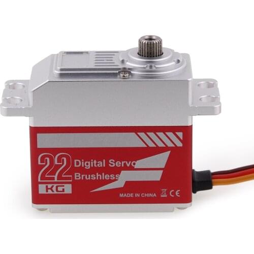Special Offer -Limited Qty A77BHL-B Aluminum Case 22KG 0.11Sec High Torque Fast Speed Brushless Steering Servo for 1/10 RC Model
