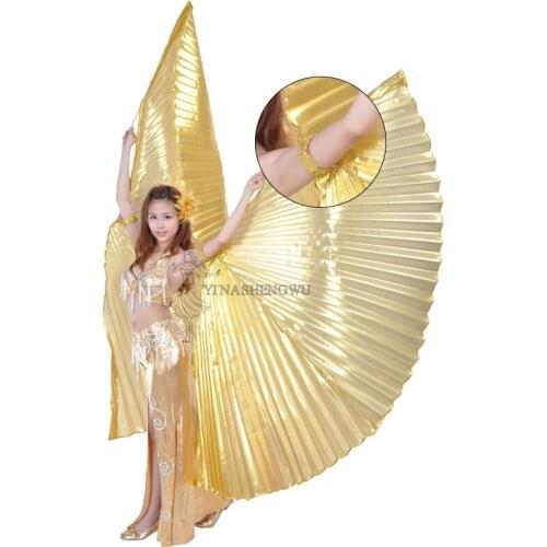 Belly Dance Hand Wings Adult Egyptian Egypt Bellydance Costume Isis Wings Dance Props Belly Dancing Wings no Sticks