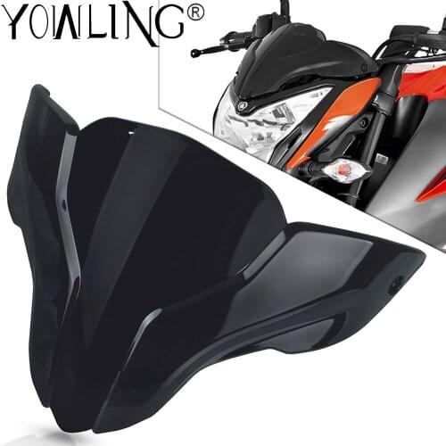 2020 New Motorcycle Accessories Windshield WindScreen For BAJAJ Pulsar NS200 NS 200 200NS Wind Screen Deflectors Protector