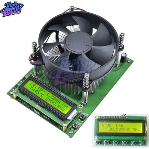 High Accuracy 150W Digital Capacity Tester Power Supply Indicator DC 12V Electronic Load 18650 Battery Discharger USB Test