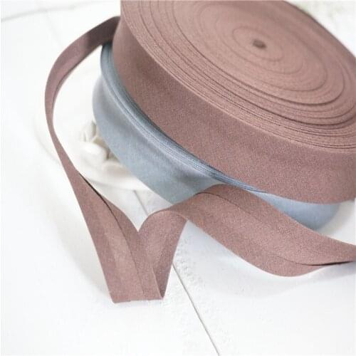 5/8" (15mm)X10mts/roll Cotton Bias Tape Binding Tape,AW Brand handmade For DIY Garment Sewing And Trimming