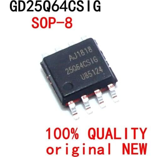 5pcs/lot GD25Q64CSIG 25Q64CSIG SOP8 GD memory chip new