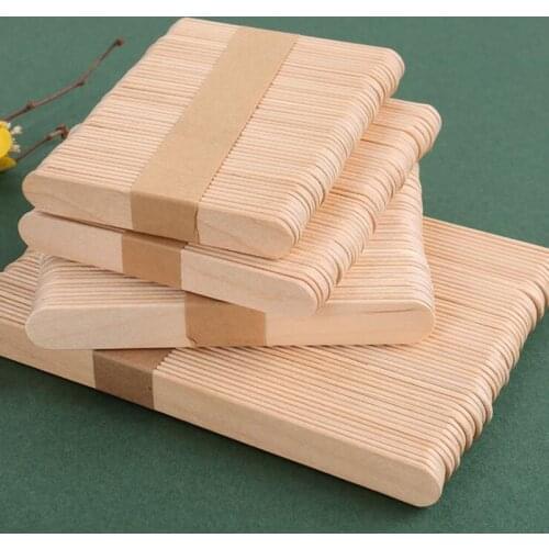 50/100/150 Pcs Wooden Stick for Beverage&Epoxy Resin Mold Stirring Popsicle Jewelry Making Handmade Craft Tools Supplies