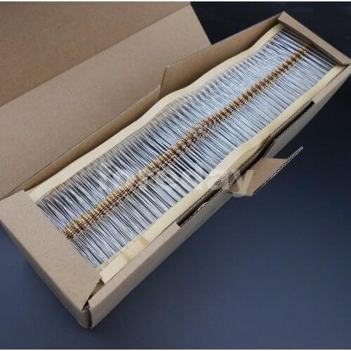 5000PCS X NEW Carbon Film Resistors 1/4 Watt 0.25W 5% 1K 10K 100K 15K 4.7K 47K 1M 5000PCS/LOT 1/4W *FD724-732