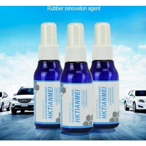 60ML Car Interior Decorative Wax Leather Glazing Waterborne Panel Coating Plastic Renovation Agent Liquid Glass