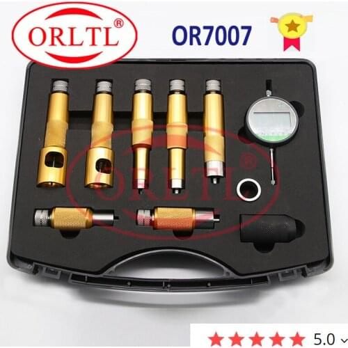 ORLTL Diesel Common Rail Injector Shims Lift Measuring Instrument Injector Nozzle Washer Space Testing Tools Sets OR7007