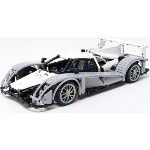 IpinMoc 3092 Le Mans Prototype 1 Super Car LMP Scale Sports Car set fit Educational Building Blocks Bricks Toys gift
