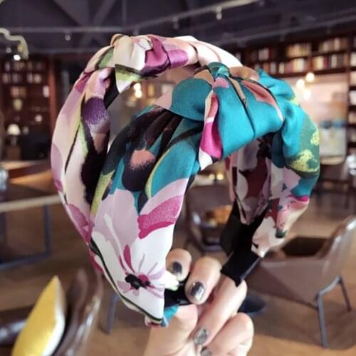 Fashion Bohemia Hair Accessories Girls Women Headband Flower Hairbands Adult Summer Autumn Hair Band Wholesale