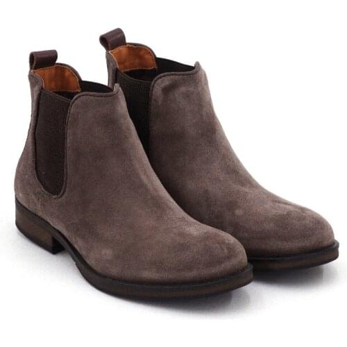 Mens Genuine Leather Boots 2020 Autumn Winter Fashion High Quality Ultra Comfort Made in Turkey