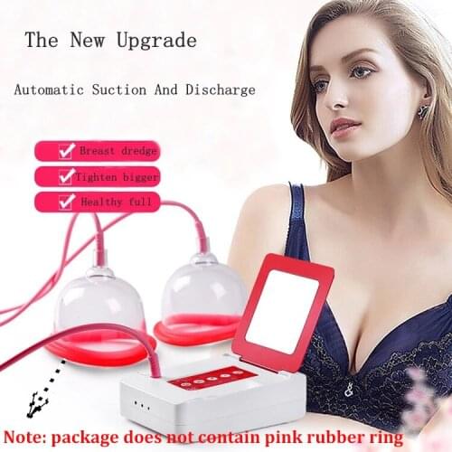 New Electric Breast Massager Pressure Therapy Chest Enlargement Pump Vacuum Cupping Chest Enhancing Cupping With Suction Pump