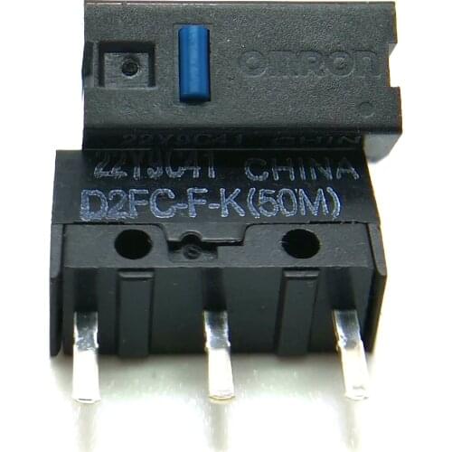 Wholesale 10Pcs ORIGINAL & Brand New OMRON D2FC-F-K(50m) D2FC-F-K Mouse Micro Switch