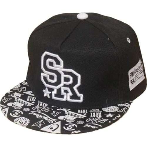Autumn Snapback Hat Hip Hop Caps Print Emboridery Headwear Men Women Adult Outdoor Casual Sun Baseball Cap