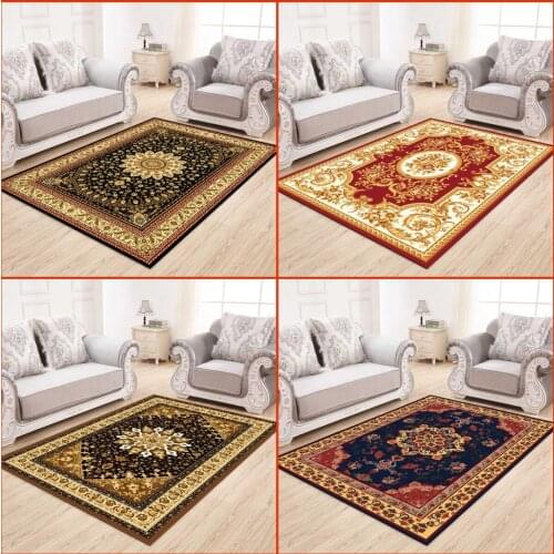 Persian Style Carpets For Living Room Luxurious Bedroom Rugs And Carpets Classic Turkey Study Floor Mat Coffee Table Area Rug