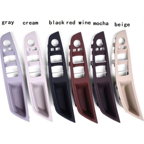 Right hand For BMW 5 Series F10 F11 F18 inner handle front Interior door panel drivers seat button switch frame storage box