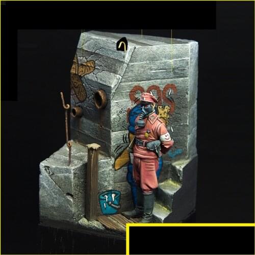 Self-assembled New Unassembled 1/35 MODERN BASE (NO SOLDIER ) Resin Figure Unpainted Model Kit