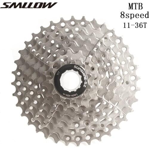 SUNSHINE-SZ MTB Mountain Bike 8s 24s 8Speed 11-36T Cassette WIDE RATIO Freewheel Sprockets For Bicycle Parts