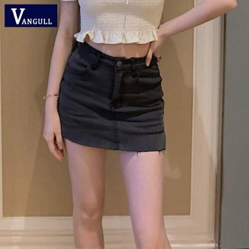 Женские юбки джинсовые Vangull China At AliExpress