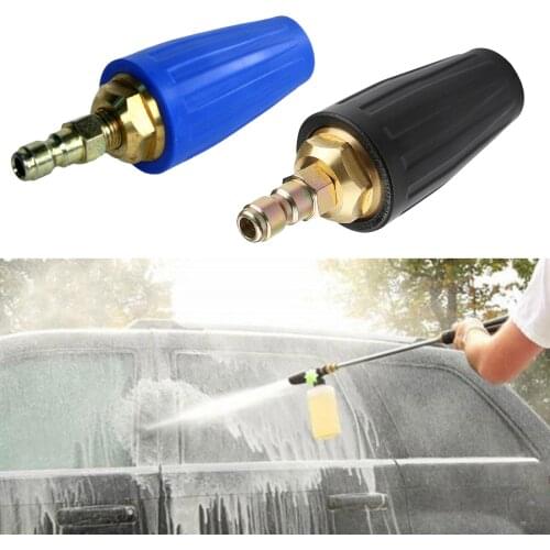 Pressure Washer Rotating Turbo Nozzle 1/4" Quick Connect Cleaning Accs